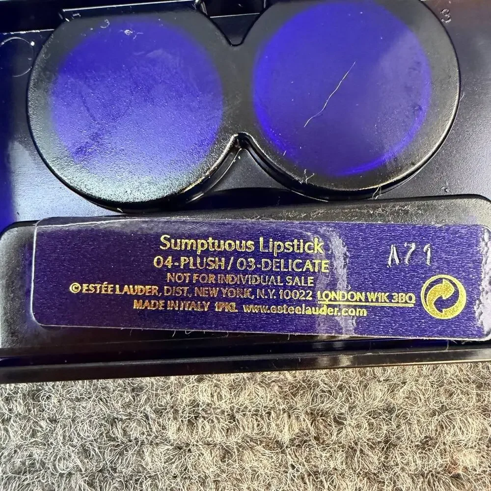 Estee Lauder Makeup Palette Set of 2 Eyeshadow Lipstick